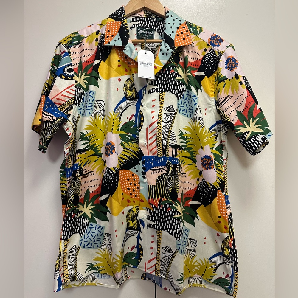 GItman Brothers Vintage Hawaiian Shirt NWT